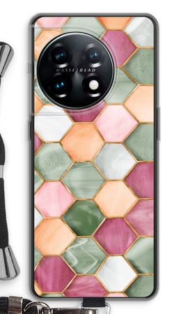 Hexagons in stained glass