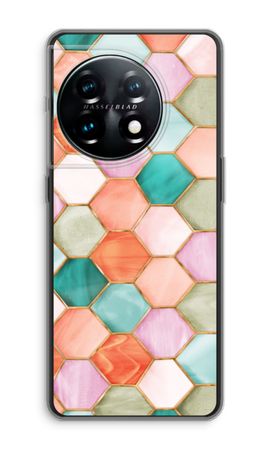 Hexagons in stained glass