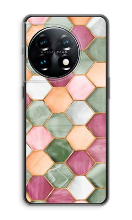 Hexagons in stained glass