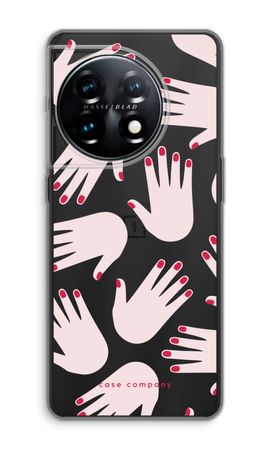 Hands pink