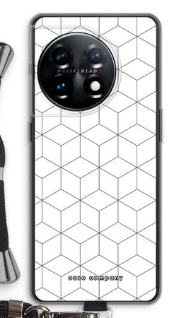 Cubes black and white