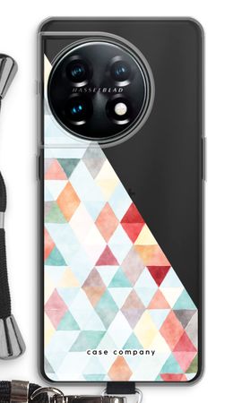 Coloured triangles pastel