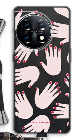 Hands pink