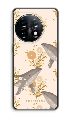 Floral Whales, Capa macia OnePlus 11