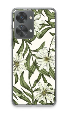 White flower pattern