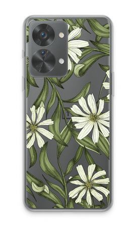 White flower pattern