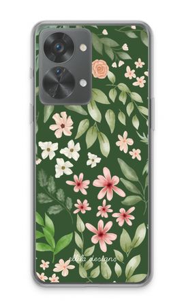 Botanical green sweet flower heaven