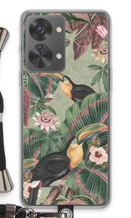 Tropical jungle toucan