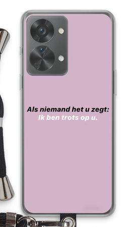 Ik ben trots op u