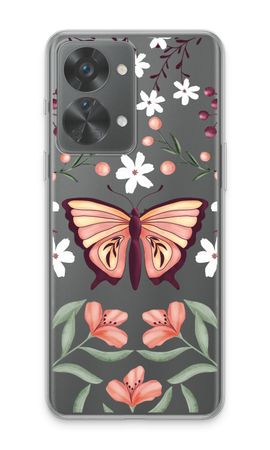 Butterfly in a floral world