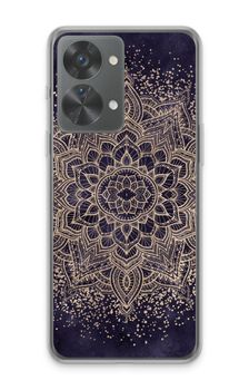 Goldenes Boho-Mandala