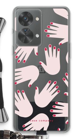 Hands pink