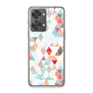 Coloured triangles pastel