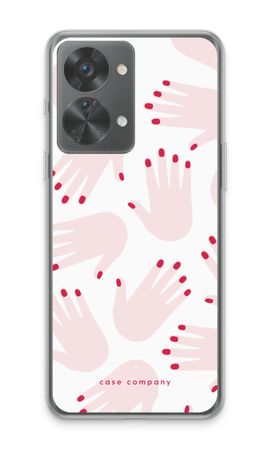 Hands pink