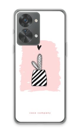 Black and white cactus