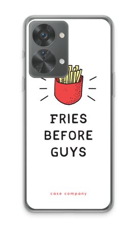 Fries before guys