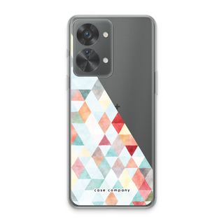 Coloured triangles pastel