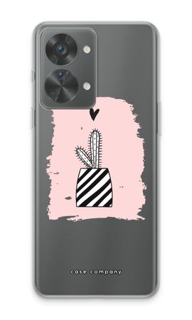 Black and white cactus