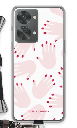 Hands pink