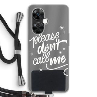 Don't call