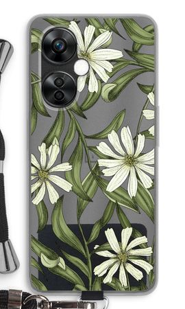 White flower pattern