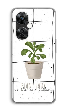 Houseplant on windowpane