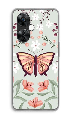 Butterfly in a floral world