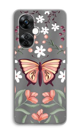 Butterfly in a floral world