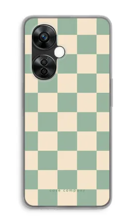 Checkered Mint, Miękkie etui OnePlus Nord CE 3 Lite