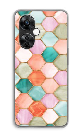 Hexagons in stained glass