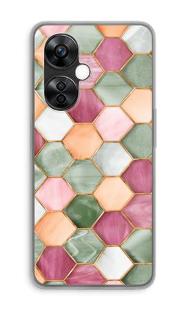 Hexagons in stained glass