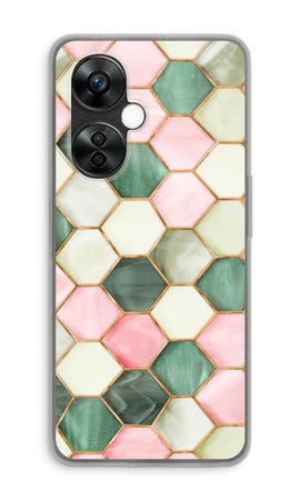 Hexagons in stained glass