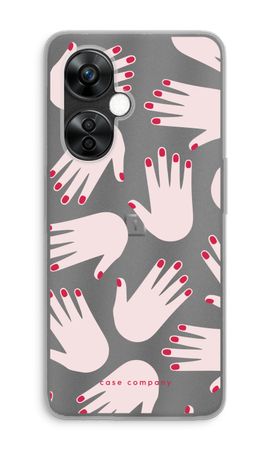 Hands pink