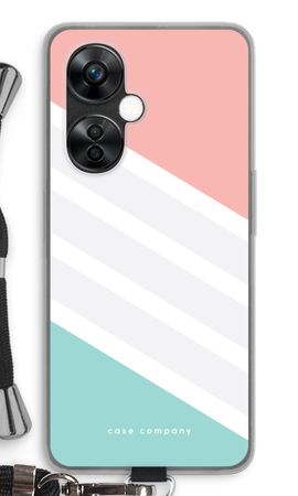 Pastellfarbene Streifen