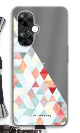 Pastellfarbene Dreiecke