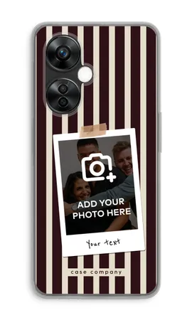 Polaroid - Retro, Miękkie etui OnePlus Nord CE 3 Lite