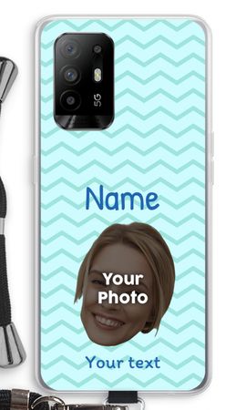 Personalized Face - Stripes Pattern