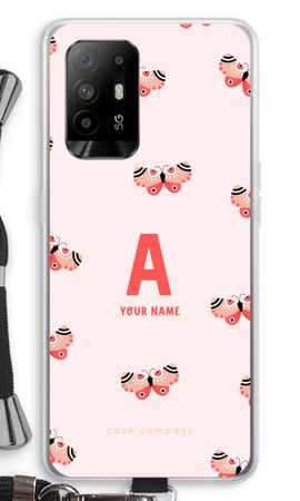 Rosy Butterflies Monogram