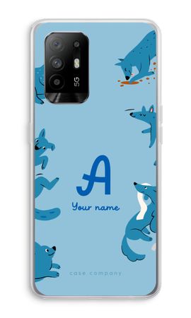 Playful Dogs Monogram