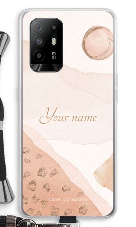 Gold Spots Namecase - Blush