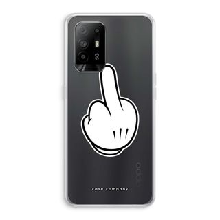 Middle finger white