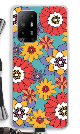 Retro Flowers - Blue