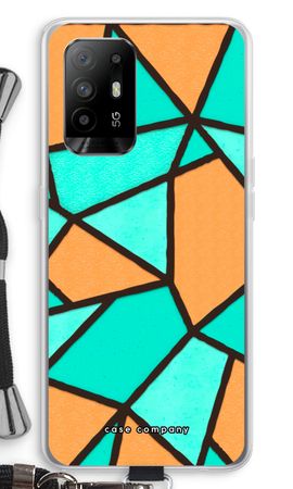 Stained glass - Orange