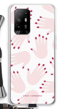 Hands pink