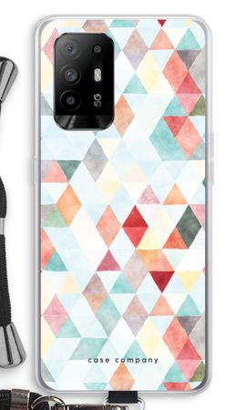 Coloured triangles pastel