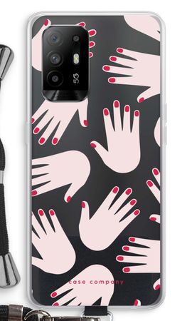 Hands pink