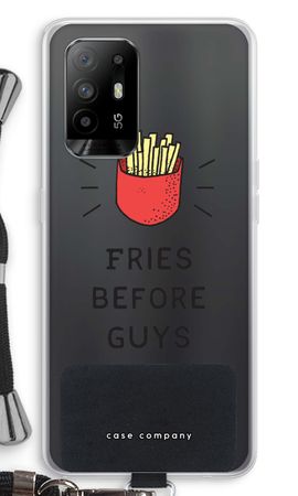 Fries before guys