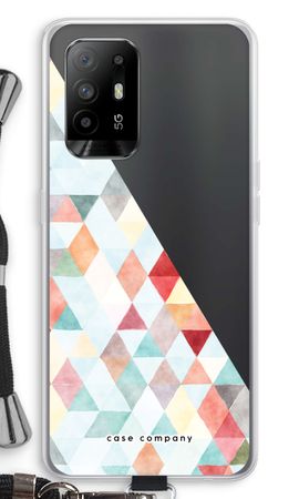 Coloured triangles pastel