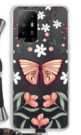 Butterfly in a floral world