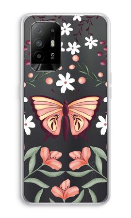 Butterfly in a floral world